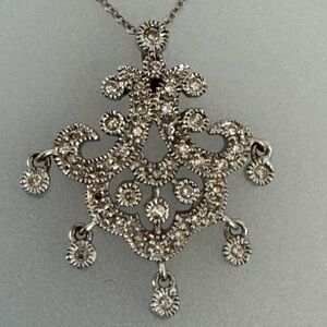 MIKIMOTO DIAMONDS 18k real solid gold necklace